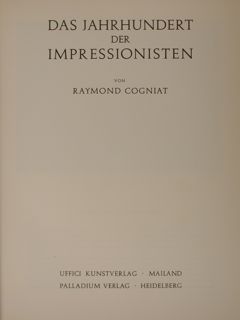 DAS JAHRHUNDERT DER IMPRESSIONISTEN.