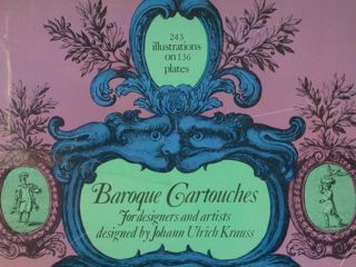 BAROQUE CARTOUCHES for designers and artists designed by Johann Ulrich …
