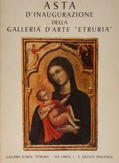 ASTA d'inaugurazione della Galleria d'Arte 'Etruria'.