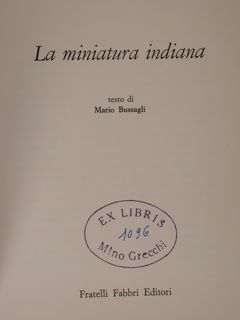 LA MINIATURA INDIANA.