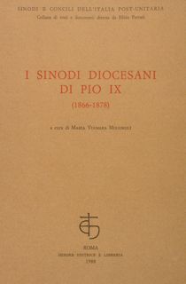 I SINODI DIOCESANI DI PIO IX (1866-1878).