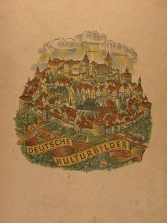 DEUTSCHE KULTURBILDER. Deutsches Leben in 5 Jahrhunderten 1400-1900.