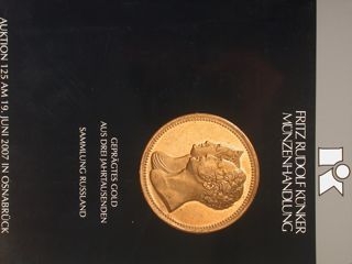 GEPRAGTES GOLD AUS DREI JAHRTAUSENDEN. SAMMLUNG RUSSLAND. Auktion 125 am …