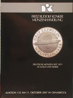 Auktion 132 am 11. Oktober 2007. DEUTSCHE MUNZEN SEIT 1871 …