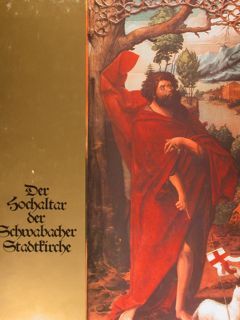 DER HOCHALTAR DER SCHWABACHER STADTKIRCHE.