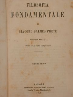 FILOSOFIA FONDAMENTALE.