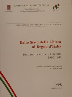 DALLO STATO DELLA CHIESA AL REGNO D'ITALIA. Fonti per la …