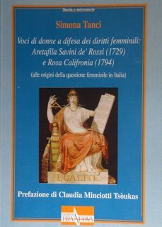 I. Voci di donne a difesa dei diritti femminili: Aretafila …