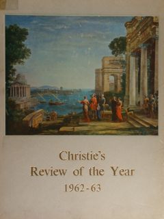 Christie's Review of the Year 1962-1963.