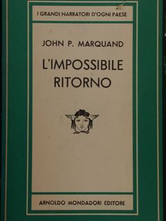 L'impossibile ritorno. Collana Medusa.