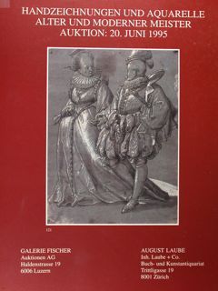 Galerie Fischer. Luzern, auktion 20. Juni 1995. Handzeichnungen und aquarelle …