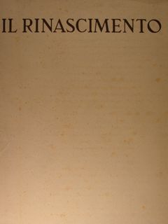 Storia dell'arte classica italiana. Umanesimo e Rinascimento.