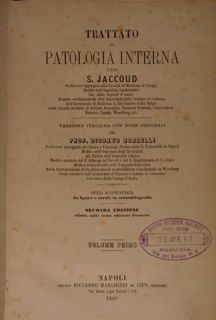 Trattato di patologia interna.