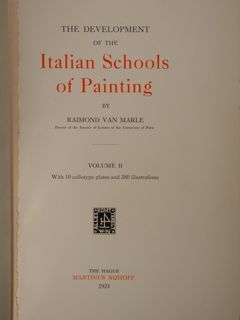 The Italian Schools of painting. Vol. II : the sienese …