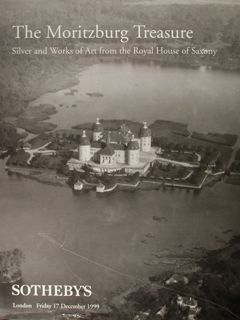 Sotheby's, london 17 December 1999. The Moritzburg Treasure. Silver and …
