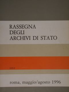 Rassegna degli Archivi di Stato.