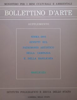 Bollettino d'arte. Supplenento 3. Sisma 1980. Effetti sul patrimonio artistico …