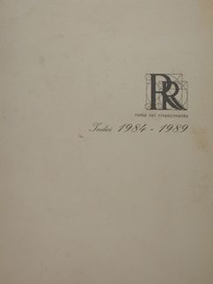 Roma nel rinascimento. Indici 1984 - 1989.