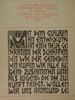 Graphik des Expressionismus. L'estasi irragiungibile. L'espressionismo tedesco. La grafica. Cortona,28 …