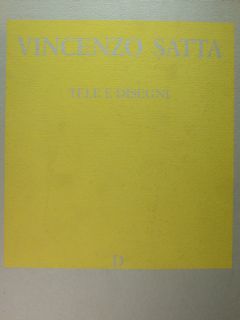Vincenzo Satta. Tele e disegni. Roma, giugno 1988.