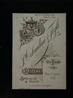Lo Studio Orlandini, 1870 - 1930. Specialità vedute.