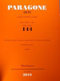 PARAGONE ARTE Anno LXX - Terza serie - Numero 144 …