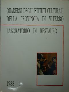 Laboratorio di restauro. Quaderni degli Istituti culturali della Provincia di …