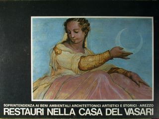 Restauri nella casa Vasari. La Sala del camino.