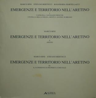 Emergenze e Territorio nell'Aretino. Vol. I:Capolona. Castiglion Fibocchi. Cicitella ddla …