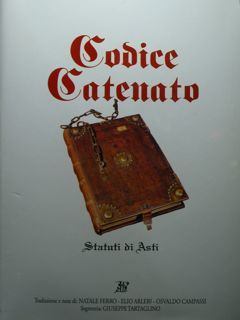 Codice Scatenato. Statuti di Asti.