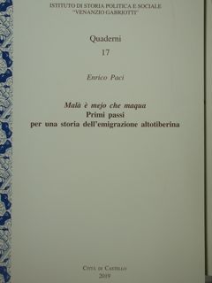 Malà è mejo che maqua. Primi passi per una storia …