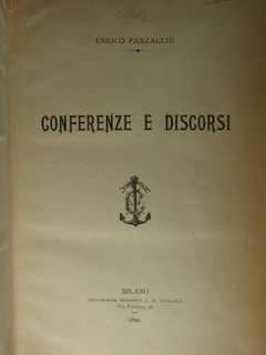 Conferenze e discorsi.