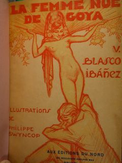 La Femme Nue de Goya. Illustrations di Philippe Swyncop. Première …