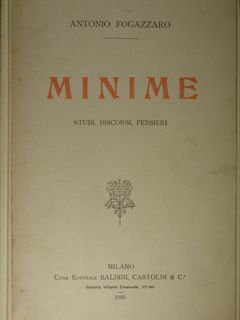Minime. Stdi, discorsi, pensieri.