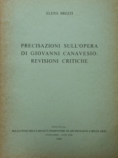 Precisazioni sull'opera di Giovanni Canavesio: revisioni critiche.
