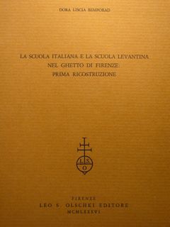 La scuola italiana e la scuola levantina nel ghetto di …