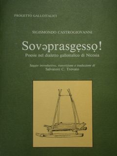 Soveprasgesso! Poesie nel dialetto galloitalico di Nicosia.