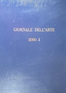 Giornale dell'arte. Annata completa 2000 in 2 volumi.
