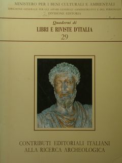Quaderni di Libri e Riviste d'Italia 29. Contributi editoriali italiani …