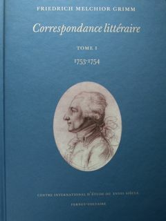 Correspondance littèraire, Tome I - 1753 - 1754.