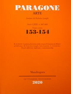 PARAGONE ARTE Anno LXXI - Terza serie - Numero 153 …