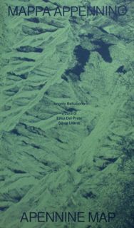 Mappa Appennino. Appenine Map.
