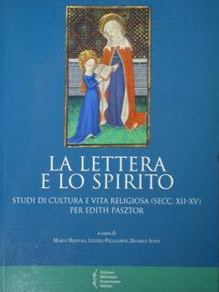 La lettera e lo spirito. Studi di cultura e vita …