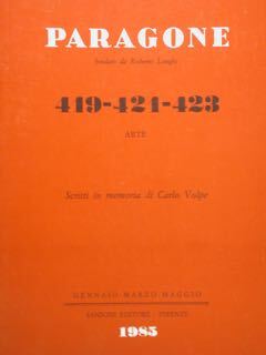 Paragone 419 - 421 - 423. Gennaio - Marzo - …