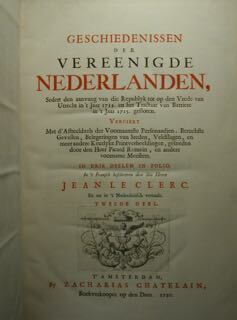 Geschiedenissen der Vereenigde Nederlanden, sedert den aanvang van die republyk …