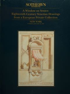 A Window on Venice: Eighteenth Century Venetian Drawings from a …