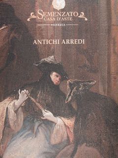 Antichi Arredi. Venezia, Venerdì 8 Febbraio 2002.