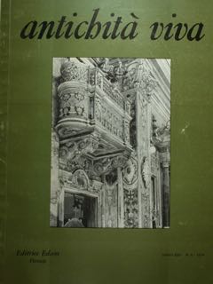 antichità viva. ANNO XIII - N. 4 - 1974