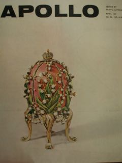 APOLLO. MAGAZINE OF THE ARTS. Volume LXXXV, No. 62. APRIL …