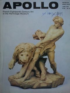APOLLO. THE MAGAZINE OF THE ARTS FOR CONNOISSEURS AND COLLECTORS. …